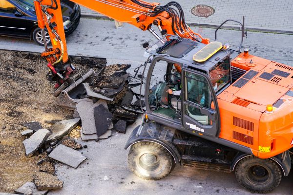 Asphalt Demolition in Westfield