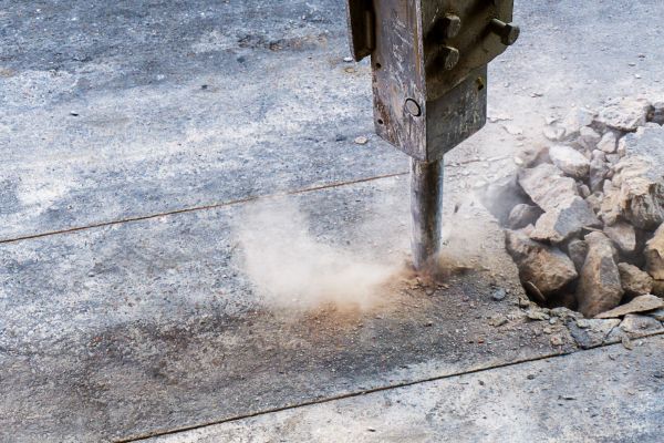 Concrete Patio Removal in Westfield