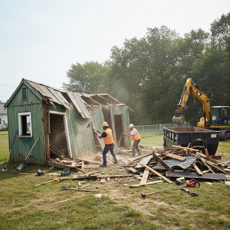 Carport Demolition detail